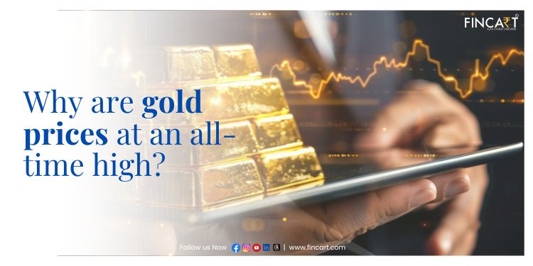 Por que os preços do ouro estão em alta?