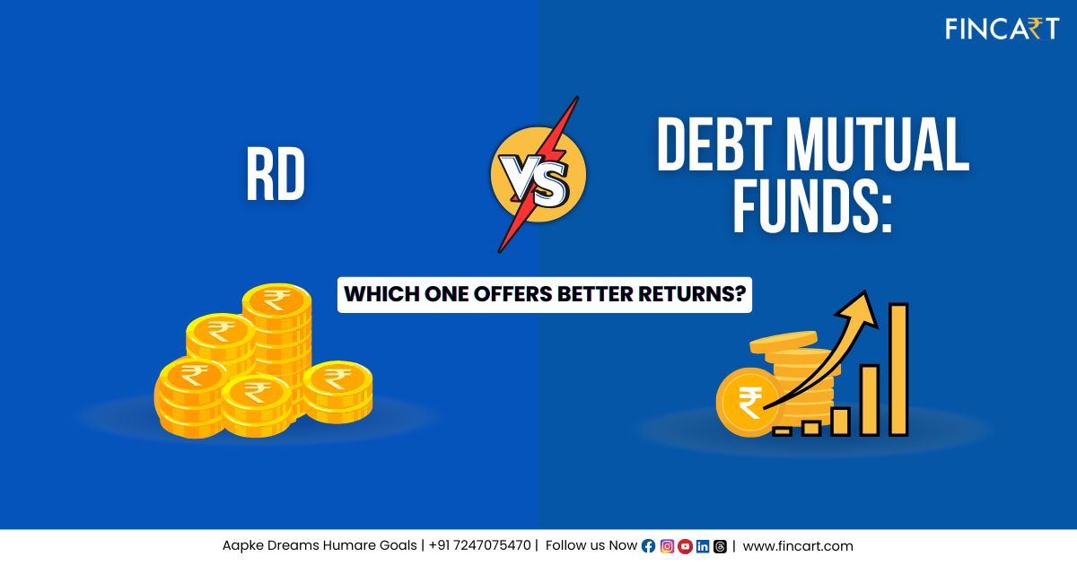 Read more about the article RD vs Debt Mutual Funds: Which One Offers Better Returns?