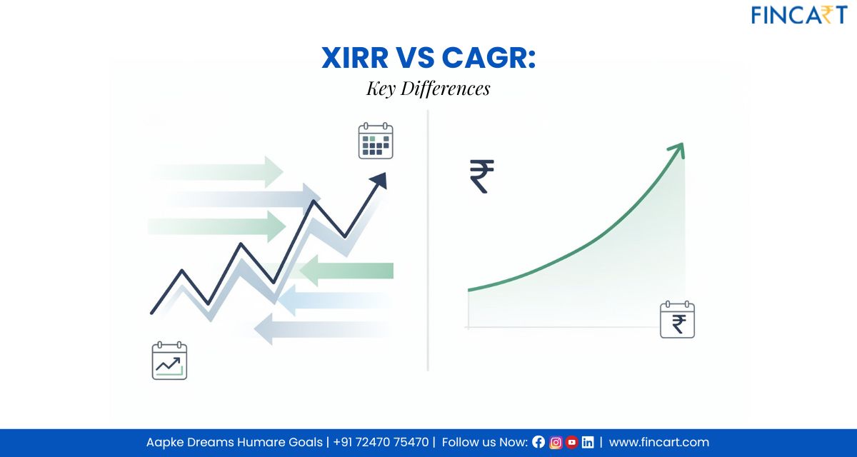You are currently viewing XIRR vs CAGR: Key Differences Explained With Examples