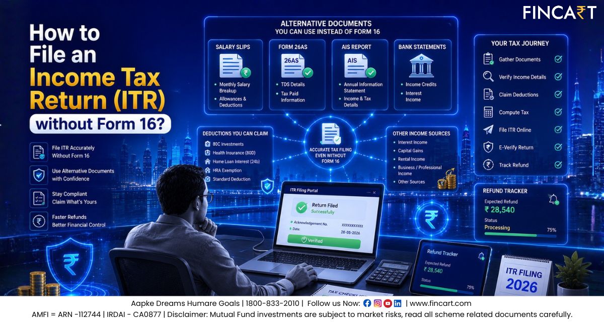 You are currently viewing How to File an Income Tax Return (ITR) Without Form 16